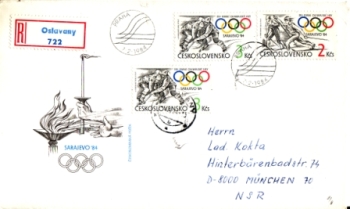 FDC 2629 / 2631 - CZ 1984 02 001 ●